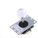 8 Way Arcade Game Joystick Ball MultiColor Lighted Illuminated Rocker White