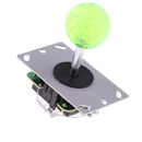 8 Way Arcade Game Joystick Ball MultiColor Lighted Illuminated Rocker Green