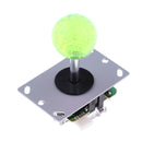 8 Way Arcade Game Joystick Ball MultiColor Lighted Illuminated Rocker Green