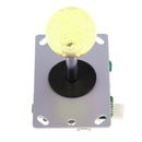 8 Way Arcade Game Joystick Ball MultiColor Lighted Illuminated Rocker Yellow