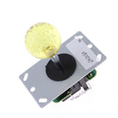 8 Way Arcade Game Joystick Ball MultiColor Lighted Illuminated Rocker Yellow