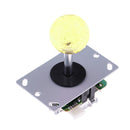 8 Way Arcade Game Joystick Ball MultiColor Lighted Illuminated Rocker Yellow