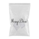 2pcs Natural Transparent White Crystal Mineral Stone Specimen Home Ornaments
