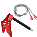 Metal Heavy Winch Anchor w/ 80cm Trailer Chains for 1/10 RC Crawler Car Spare Parts