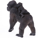4pcs Lifelike Gorilla Family Model, Wild Animal Figurines, Kids Toy Desktop Ornaments