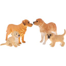4pcs Lifelike Dog Model, Pet Animal Figurines, Kids Toy Desktop Ornaments