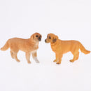 4pcs Lifelike Dog Model, Pet Animal Figurines, Kids Toy Desktop Ornaments