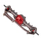 1/10 Scale RC Car Metal Front Axle For AXIAL SCX10 D90 RC Car Parts