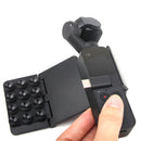 Phone Tripod, Foldable Suction Cup Bracket + Expansion Rod Selfie Stick for OSMO Pocket Stand Set