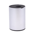 Cylinder Car Ashtray Cup Extinguishing Office Desktop Supply Novelty Silver