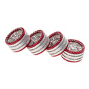 Pack Of 4 Pcs Rc Car Alloy Wheel Hub For 1/10 Scale Rc Crawler Axial Scx10 Scx10 Ii 90046 Traxxas Trx4 D90