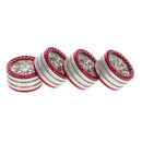 Pack Of 4 Pcs Rc Car Alloy Wheel Hub For 1/10 Scale Rc Crawler Axial Scx10 Scx10 Ii 90046 Traxxas Trx4 D90