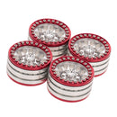 Pack Of 4 Pcs Rc Car Alloy Wheel Hub For 1/10 Scale Rc Crawler Axial Scx10 Scx10 Ii 90046 Traxxas Trx4 D90