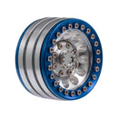 4 Pieces RC Car Wheel Hub(1.9inch),with 12 Round Holes For 1:10 Scale Axial Scx10 Scx10 Ii 90046 Traxxas Trx4 D90 Remote Control Car Turck