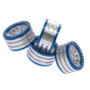 4 Pieces RC Car Wheel Hub(1.9inch),with 12 Round Holes For 1:10 Scale Axial Scx10 Scx10 Ii 90046 Traxxas Trx4 D90 Remote Control Car Turck