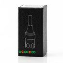 OCOOCOO SB006 Aluminum Alloy Tattoo Grip Handle Locking Needle Personality Carved 4 Colors