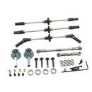 Upgrade Bridge Axle Set for WPL B16 B36 Q60 1:16 RC Truck Car Steering Hub and