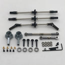 Upgrade Bridge Axle Set for WPL B16 B36 Q60 1:16 RC Truck Car Steering Hub and