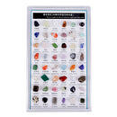 48Pcs/Box Natural Mineral Specimen Gift Polished Stone  Gemstones Quartz Crystal