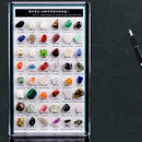 48Pcs/Box Natural Mineral Specimen Gift Polished Stone  Gemstones Quartz Crystal