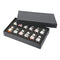 12PCS 7ml Glass Dip Pen Non-carbon Ink Set Fountain Writing Signature Box Gift Glass Sign Pen