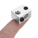JGAURORA 20*16*11.5mm M6 Aluminum Heating Block for 3D Printer