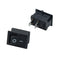 5pcs Black Push Button Mini Switch 6A-10A 110V 250V KCD1-101 2Pin Snap-in On/Off Rocker Switch