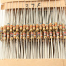 560 Pcs 1 ohm to 10M ohm 1/4W 5% Metal Film Resistor 56 Value Assorted Kit