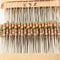 560 Pcs 1 ohm to 10M ohm 1/4W 5% Metal Film Resistor 56 Value Assorted Kit