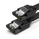 SAMZHE 3UX-05B 6Gbps SATA3.0 Male to Male Straight to Curved / Straight SATA Data Cable