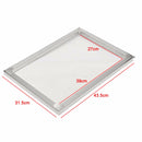 27x39cm Aluminum Screen Frame with 47T 120 Mesh Silk Screen Printing Net
