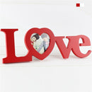 Love Wooden Picture Frame Romantic Photo DIY Wedding Lover Gift Home Room Decoration