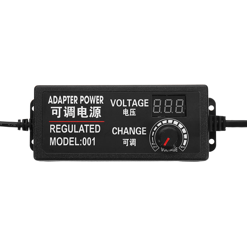 Excellway 3-12V 5A 60W AC/DC Adapter Switching Power Supply Regulated Power Adapter Display