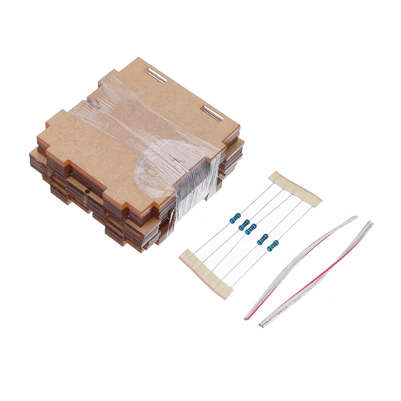 DIY Electronic 3W Speaker Production Kit with Transparent Shell 2.36inch 1 Mini Computer Audio Electronics DIY Kit