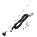 NA-37 NMO VHF 136-174MHz Trunk Antenna with Mount NMO PL-259 Connector RG-58U 5M/16.4ft Coaxial Cable