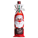 Santa Christmas Candy Bags Wine Stocking Bottle Carrier Gift Christmas Packing Bag Decoration
