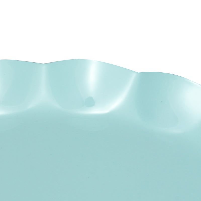 3 Size Blue Round Cake Cupcake Stand Pedestal Dessert Holder Wedding Party Decorations