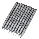 STA 8050 Waterproof Needle Pen Sketch Pen Line Pen Drawing Pen hand-painted Hook Line Pen Soft Head Beauty Gel Pen