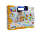 Topacc 240Pcs Children Fun Electric Drill Puzzle Toys Disassemble Screw Nut Assembly Combination Toys