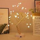 USB 36LED Pearl Tree Light Touch Control Lamp Night Light Christmas String Light