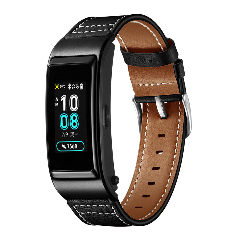 Bakeey Genuine Leather Watch Strap Smart Watch Band for Huawei B5 Smart Watch