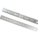 5pcs  15cm Double Side Stainless Steel Measuring Straight Ruler Metric Silver