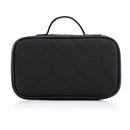 4 Colors Double Layers Cosmetic Bag Women Makeup Case Organizer Toiletry Storage