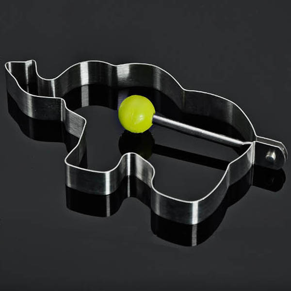 Elephant Fried Egg Mold Stainless Steel Pan Cake Ring Kitchen Cooking Tool