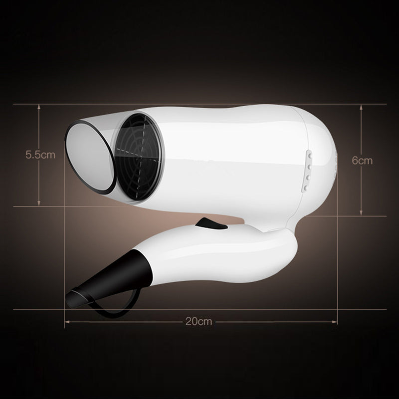 Bolaiya Foldable Hairdressing Salon Electric Hair Dryer Blower Low Noise for Travel Home