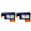 Printer Head for HP 88 XL C9381A Black Yellow C9382A Magenta and Cyan