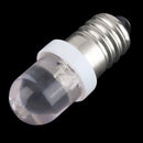 E10 0.2W Cool White Blinker Low Consumption LED Light Bulb DC6V