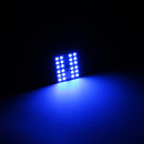 RGB 5050 SMD LED Lights Panel Car Interior T10 Festoon Dome Reading Map Lamp with Remote Control