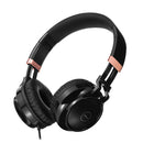 Pincun C60 Foldable Wired Headset Headphone 4D Stereo Portable 3.5mm Wired Over-ear Headset with Mic