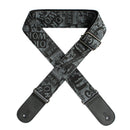 Flanger Electric Acoustic Guitar Strap Vintage National Style PU Leather Strap with Guitar Pick Holder